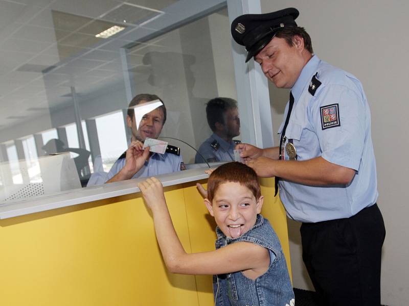Exkurze dětí na brněnském letišti