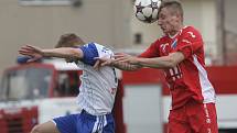 Fotbalisté Baníku Ostrava po trenérské výměně nečekaně ožili a ve 25. kola první ligy zvítězili v Brně nad Znojmem vysoko 4:0