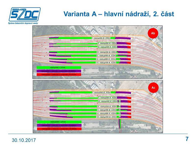 Studie proveditelnosti železničního uzlu Brno.