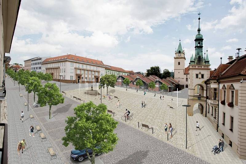 Do soutěže o návrh revitalizace náměstí Míru v Tišnově se přihlásilo patnáct návrhů.