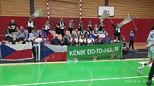 Příznivci basketbalistek KP TANY Brno v Lucembursku.