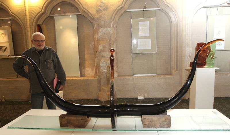 Muzeum města Brna dnes ve východním křídle hradu Špilberk otevře novou výstavu sklářského výtvarníka a designéra Pavla Wernera 