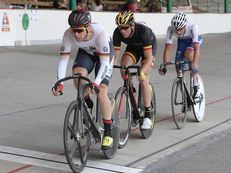 Na víkendovou Grand Prix Brno v dráhové cyklistice si na velodrom našlo cestu kolem tisícovky příznivců atraktivního sportu.