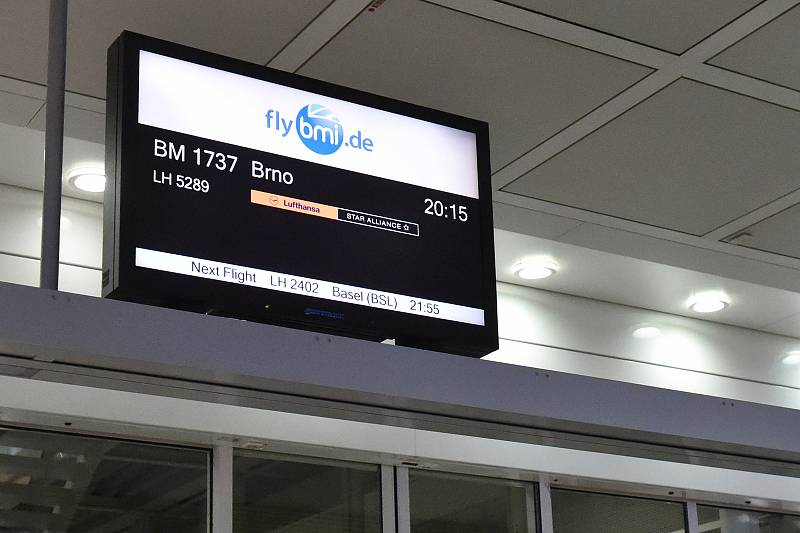 Brno 19.09.2017 - křest letadla obnovené linky Brno Mnichov na brněnském letišti a následně odlet delegace JMK do Mnichova, kde byla prohlídka letiště.