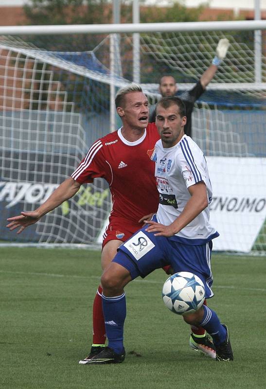 Fotbalisté Znojma ve šlágru remizovali s Baníkem Ostrava 1:1.