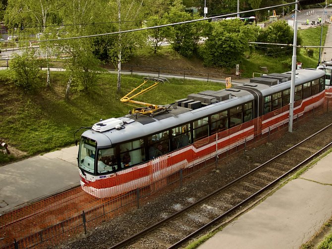 Plánovaná rekonstrukce tramvajové trati v brněnské Bystrci se dotkne také zastávek Přístaviště a Zoologická zahrada.