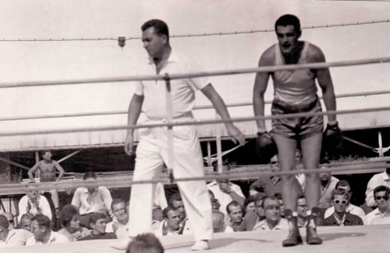 Brněnský boxer František Poláček.