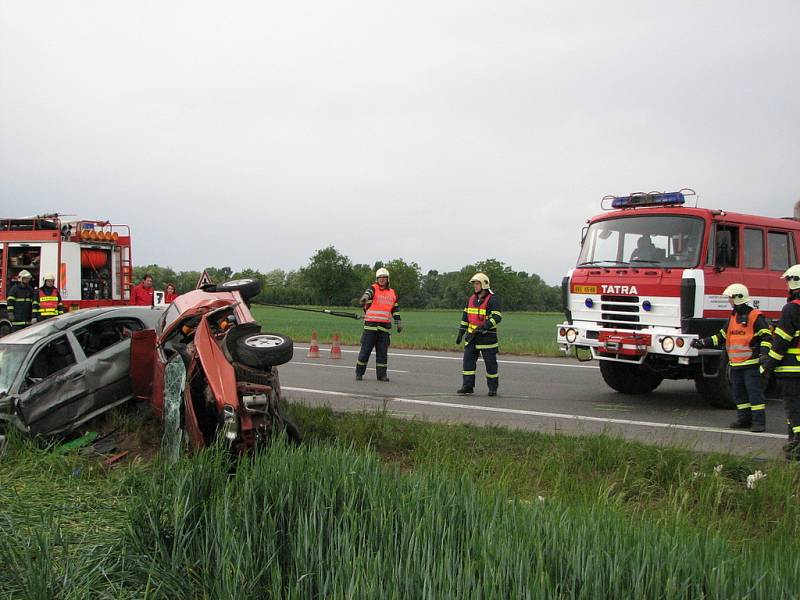 Tragická nehoda u Pohořelic.