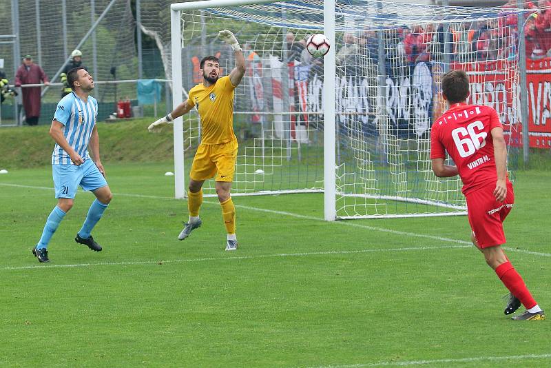 29. kolo F:NL: Prostějov (modro-bílá) - Zbrojovka (červená) 0:0