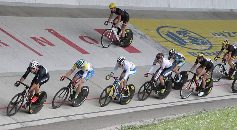 Na víkendovou Grand Prix Brno v dráhové cyklistice si na velodrom našlo cestu kolem tisícovky příznivců atraktivního sportu.