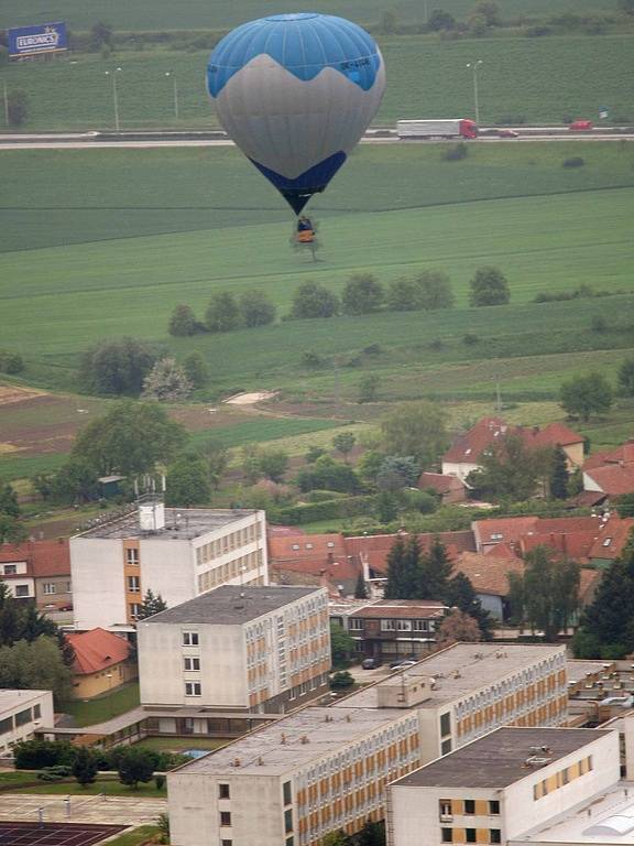 Horkovzdušné balóny vzlétly nad Brnem