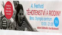 Festival těhotenství a rodiny u nákupního centra Olympia.