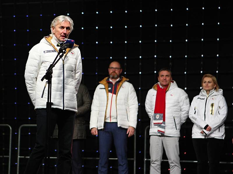 Oympijský park na brněnském výstavišti zahájil i premiér v demisi Andrej Babiš.