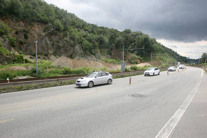 Brno 15.7.2020 - stavba VMO v ulici Žabovřeská - II.etapa