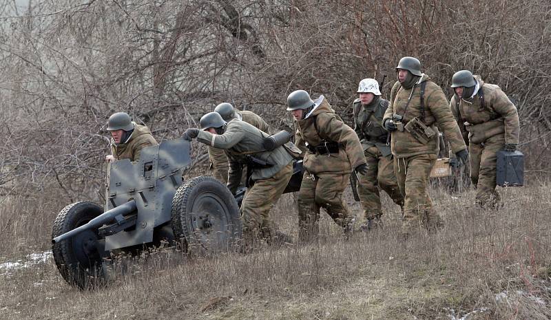 Operace Konrad II v Army Parku u Ořechova. 