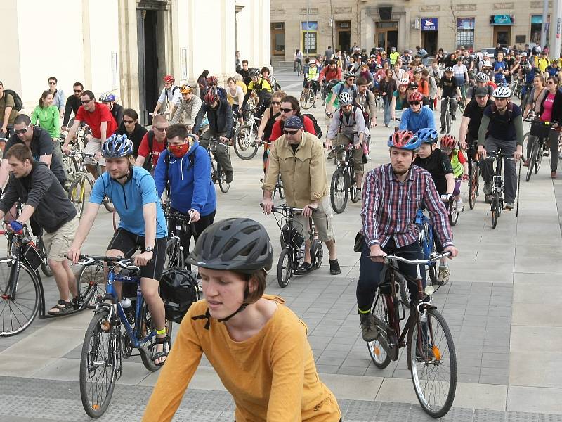 Velká jarní cyklojízda Brnem.