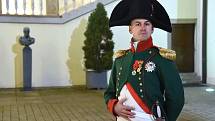 Císař Napoleon Bonaparte převzal od primátorky Markéty Vaňkové klíč od města Brna.