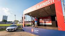 Stadion v Srbské ulici hostil Fotbalové slavnosti.