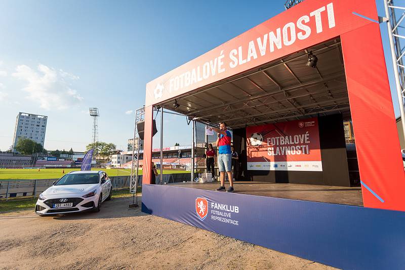 Stadion v Srbské ulici hostil Fotbalové slavnosti.