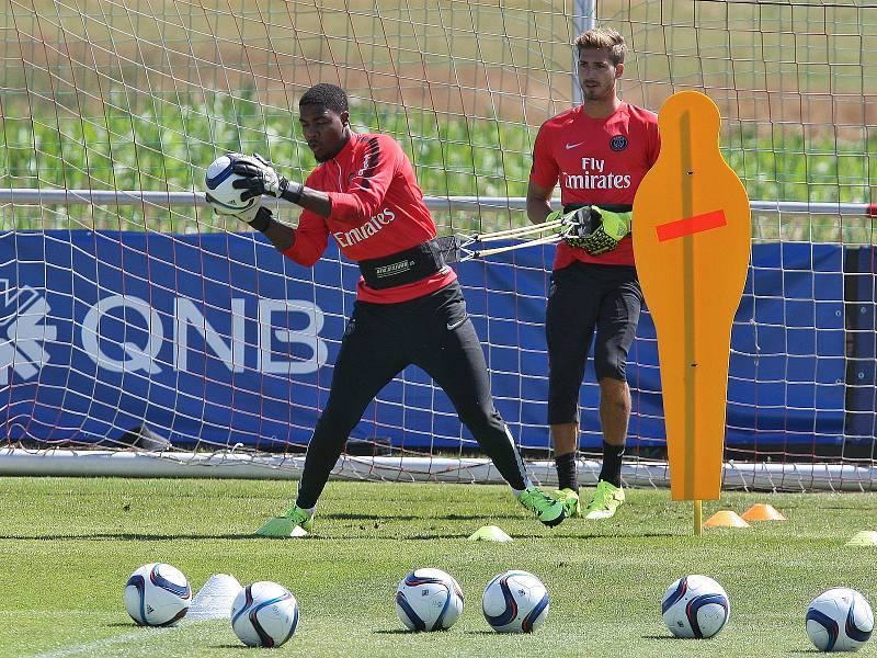 Hráči Paris Saint-Germain ladili formu nedaleko Znojma.