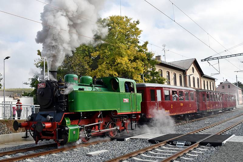 První říjnovou sobotu uspořádali nadšenci cestu z Brna do Oslavan a zpět.