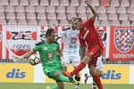 Trápení pokračuje. Fotbalisté brněnské Zbrojovky sice v sedmém ligovém kole doma s Hradcem Králové vedli po brance Michala Škody, tři body jim však hosté těsně před koncem sebrali.