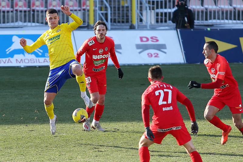 Fotbalisté Zbrojovky Brno remizovali 0:0 v utkání proti Zlínu.