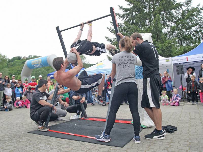 O doprovodný program se starala i skupina Workout Brno.