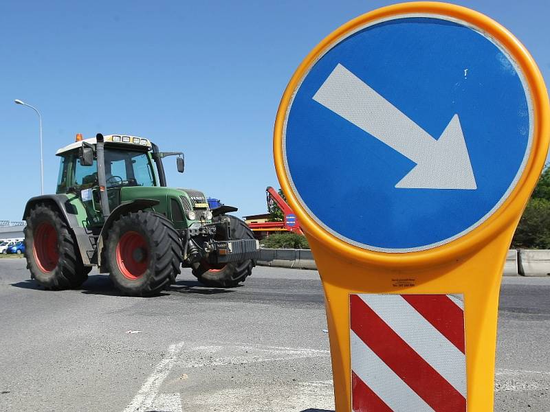 Protesty v Brně se obešly bez větších komplikací. Zemdělci se zdržovali v okolí Slatiny.