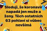 Velikonoce a měsíc v karanténě. Internet lidé plní vtípky dál.