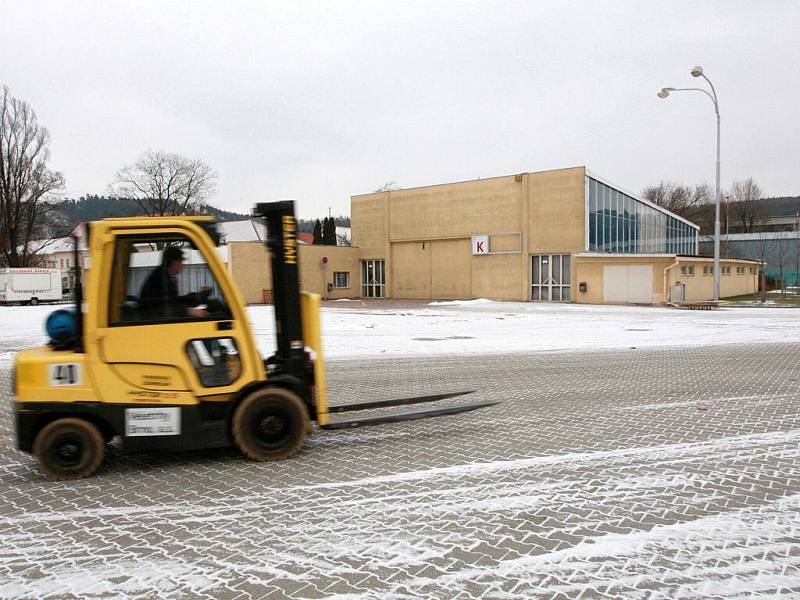 Pavilon K na brněnském výstavišti.