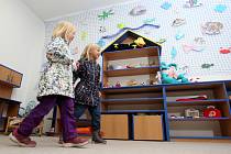 Slavnostní otevření nové mateřské školky v brněnském Komíně postavené modulovou technologií.