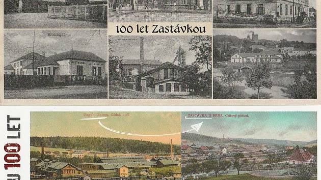 U příležitosti 100 let vyšly výroční pohlednice.