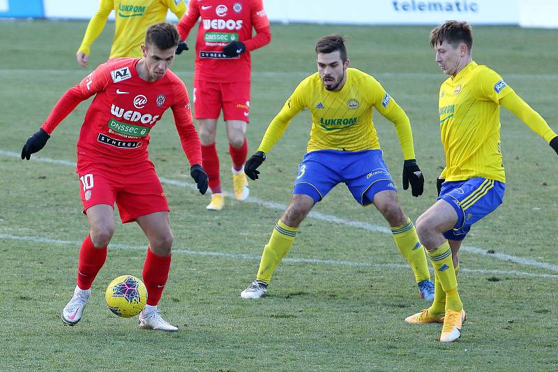 Fotbalisté Zbrojovky Brno remizovali 0:0 v utkání proti Zlínu.