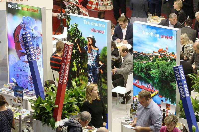 Zahájení veletrhů GO a REGIONTOUR na brněnském výstavišti.