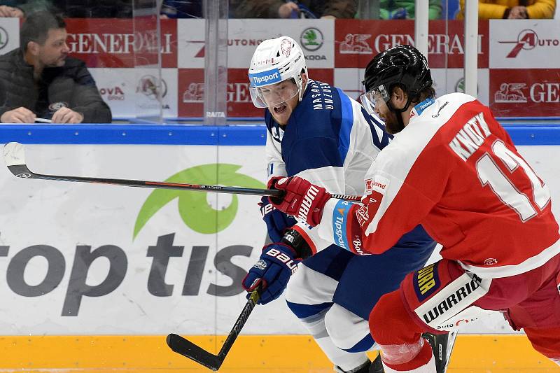 Brno 26.11.2019 - domácí HC Kometa Brno v bílém proti HC Olomouc