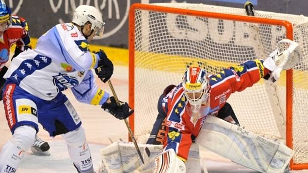 ILUSTRAČNÍ FOTO: Kometa Brno vs. Pardubice.