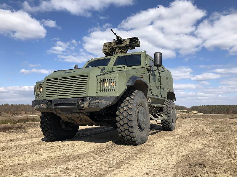 Taktické obrněné vozidlo ATV Zetor Gerlach 4x4 úspěšně absolvovalo certifikační testy protiminové odolnosti.