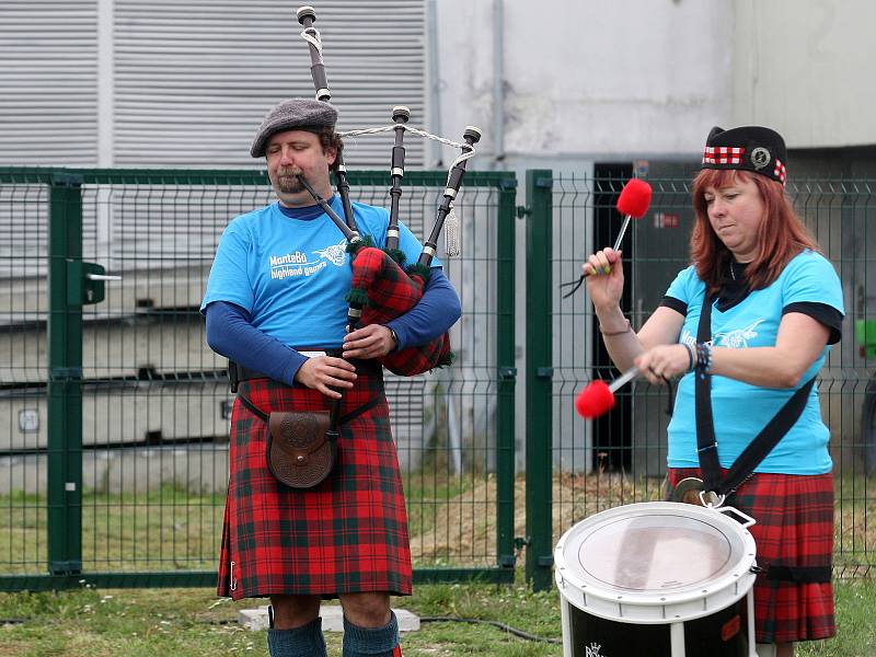 V areálu koupaliště na Kraví Hoře v Brně se v sobotu konaly skotské hry Monte Bú Highland Games 2017.