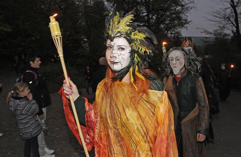 Helloweenská akce v brněnské zoo a na hvězdárně.