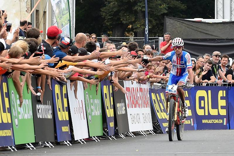 Brno 28.7.2019 - Mistrovství Evropy horských kol v Brně - Ondřej Cink