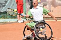 Nejúspěšnější český tenista na vozíku Miroslav Brychta.