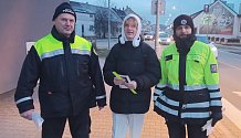 Na chodce se v pondělí ráno zaměřili policisté v Kuřimi na Brněnsku.
