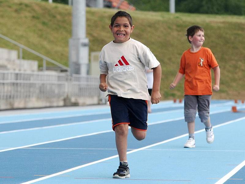 Třetí ročník her pro mladé handicapované sportovce v Brně.