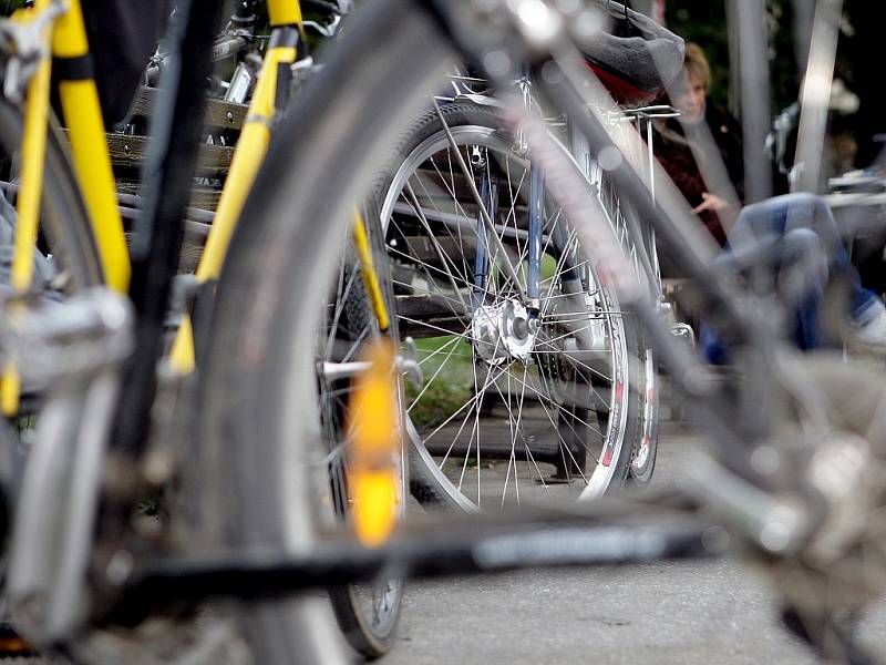 Cyklisté projeli na protest Brnem. Chtěli více místa 