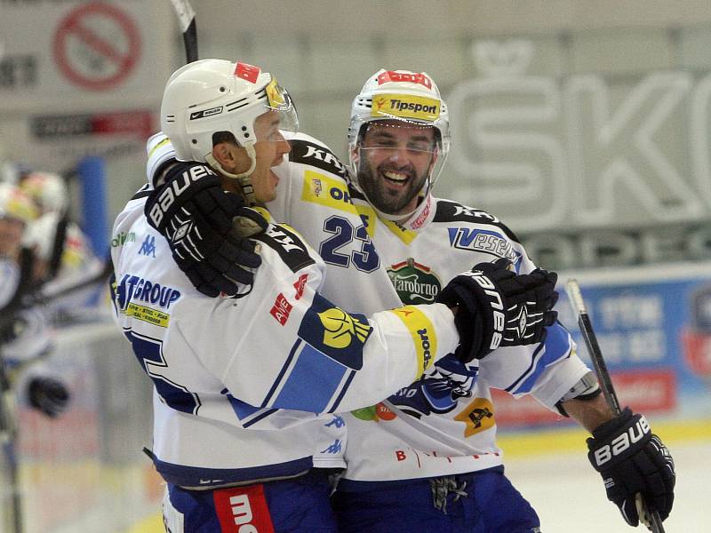 Brněnští hokejisté dali nejvíc branek v sezoně. Nad rozjetými Oceláři vyhráli 6:3 a přeskočili je v tabulce.