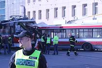 Prvního dubna 2019 se v Křenové ulici v Brně srazil trolejbus s tramvají. Při střetu se zranilo čtyřicet lidí.