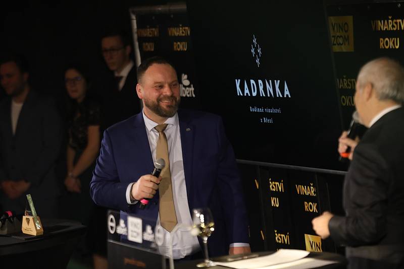 Slavnostní večer soutěže Vinařství roku 2022 v Brně.