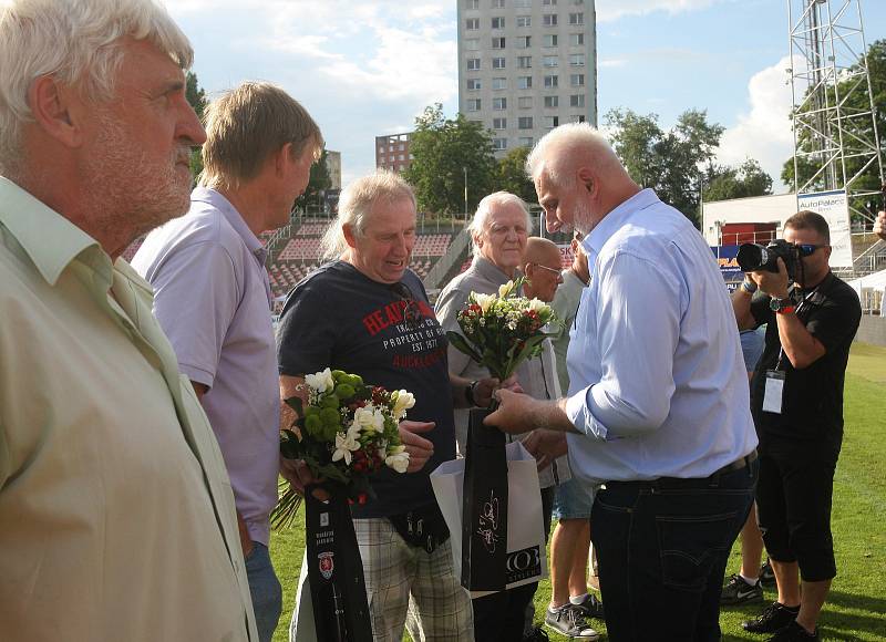 Kalouda se rozloučil s kariérou hattrickem. Nastoupil i hvězdný Wilfried