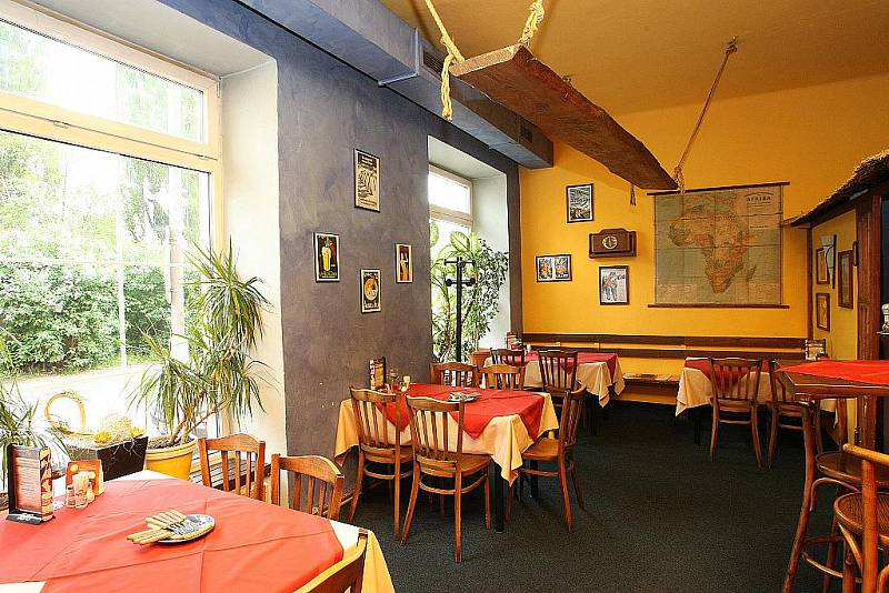 Restaurace Steakhouse K1 v brněnských Židenicích.